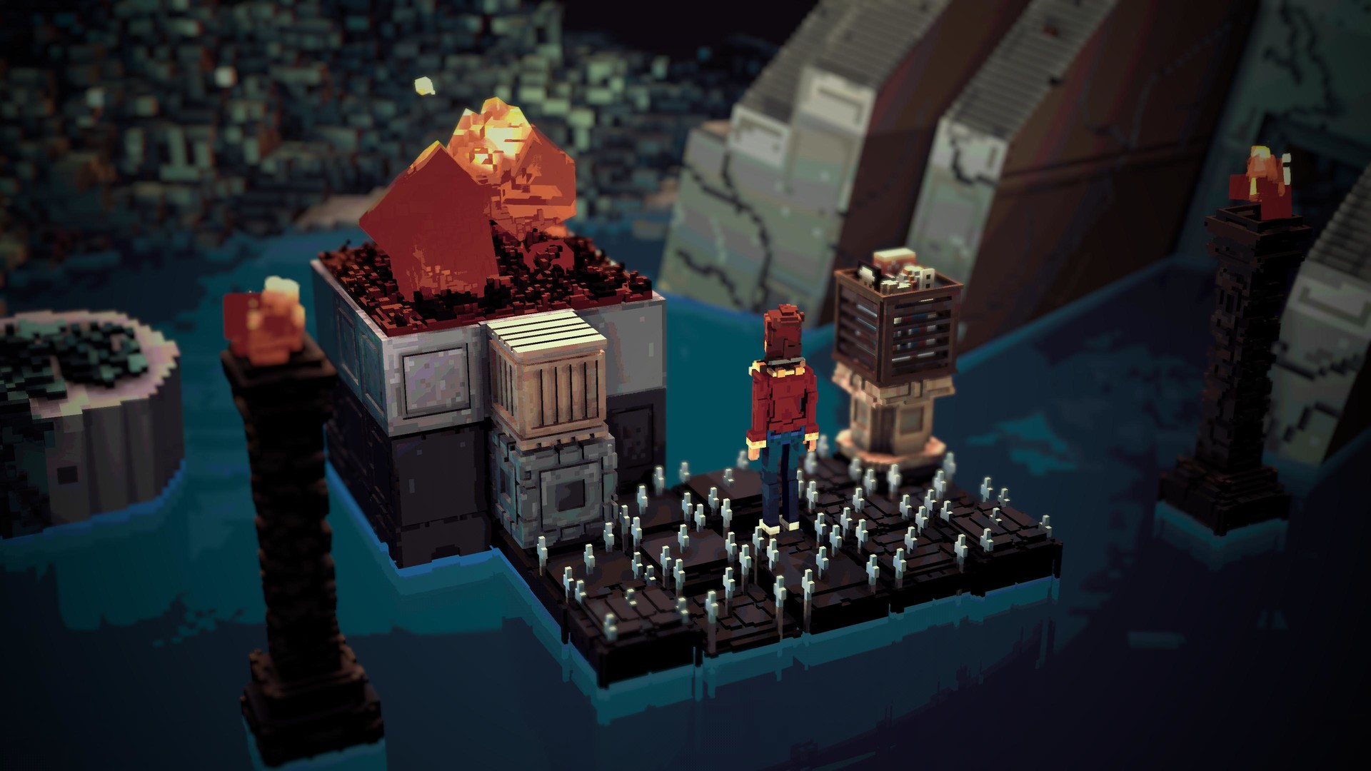 篝火山峰/篝火峰峦/Bonfire Peaks