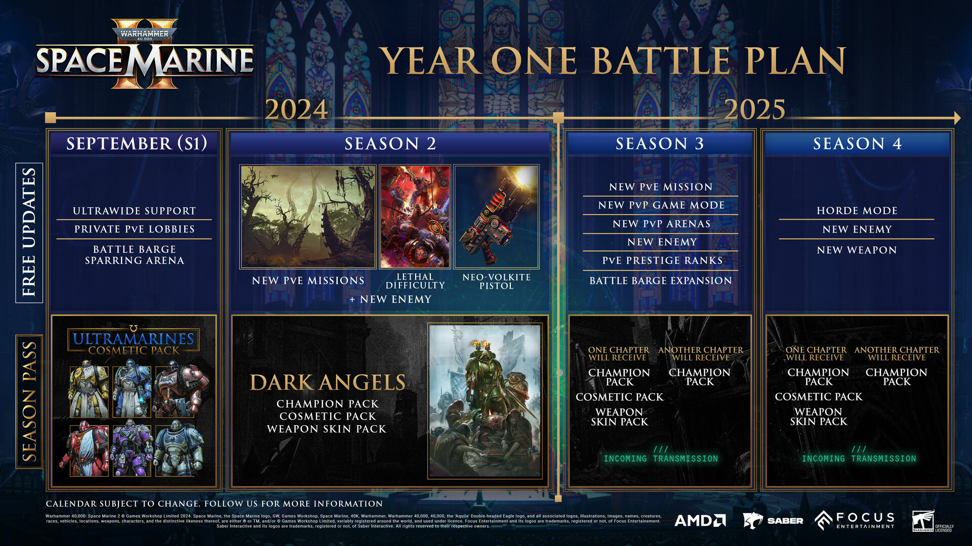 战锤40K:星际战士2/Warhammer 40,000: Space Marine 2 版本更新 战锤40K:星际战士2/Warhammer 40,000: Space Marine 2 版本更新