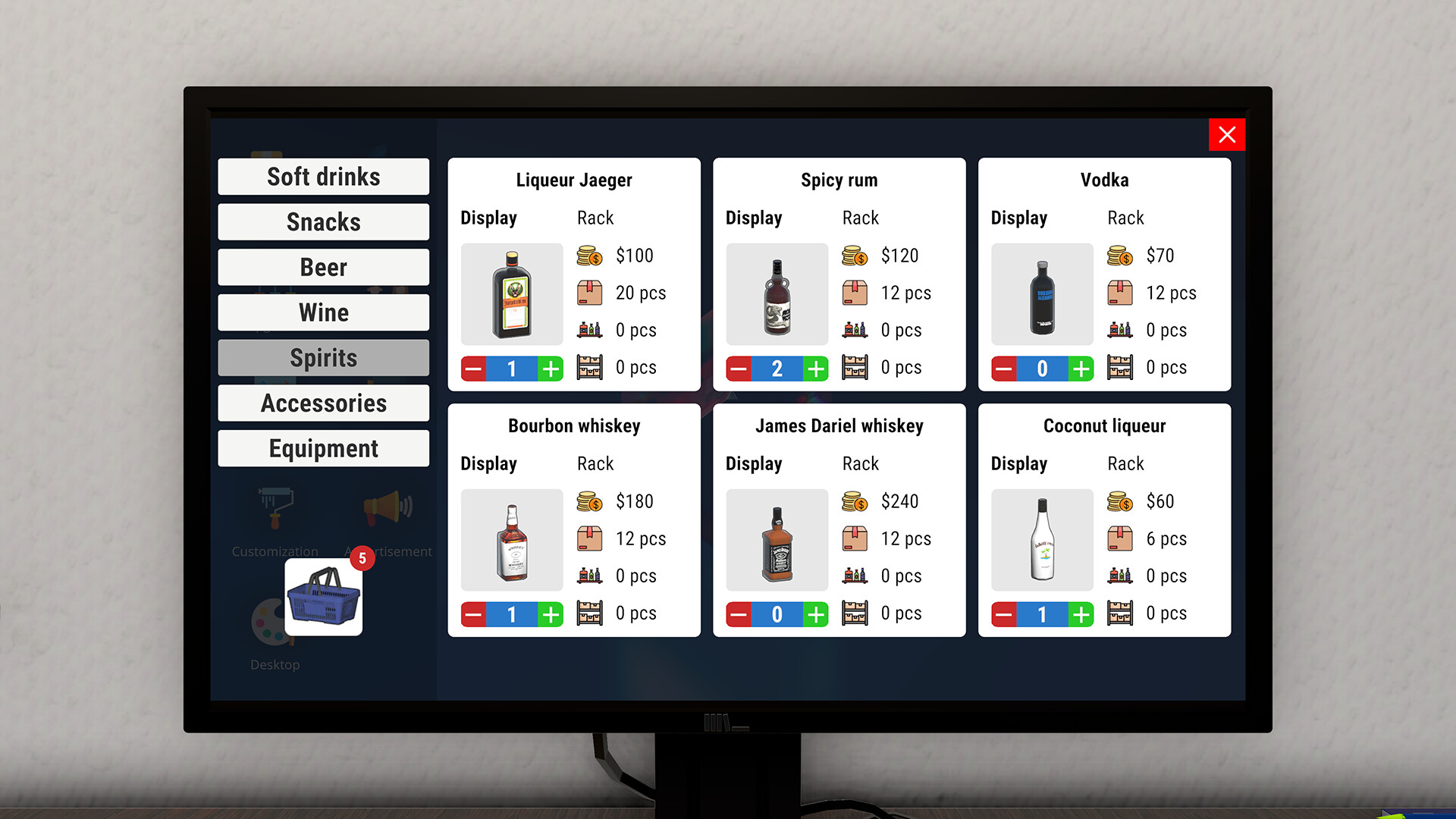 酒类商店模拟器/Liquor Store Simulator