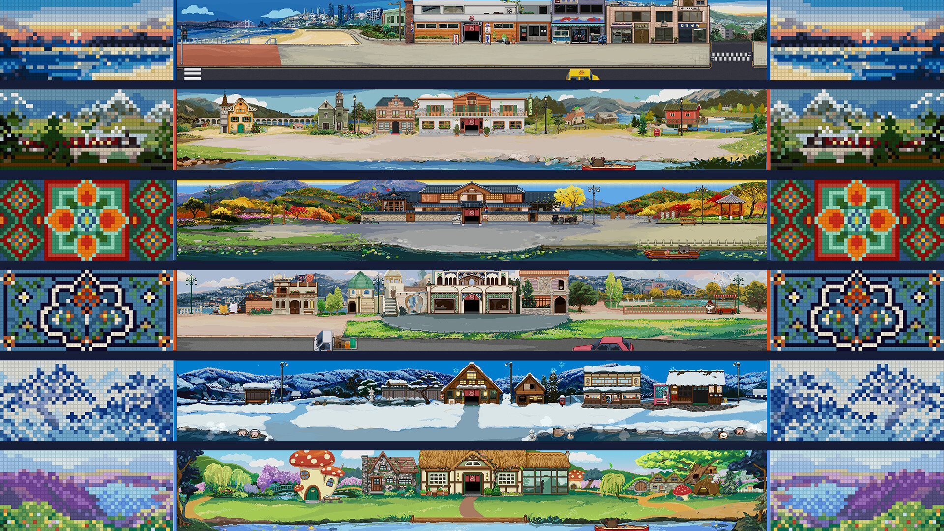 线条小狗：动物温泉/Maltese’s Fluffy Onsen