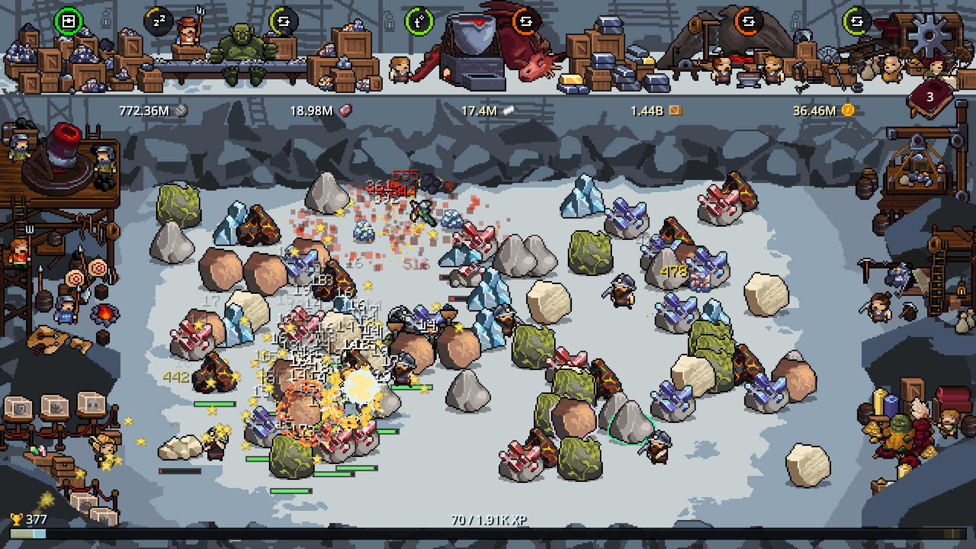 幻想矿工：深渊挂机/Fantasy Miner: Idle Depths 新游发布
